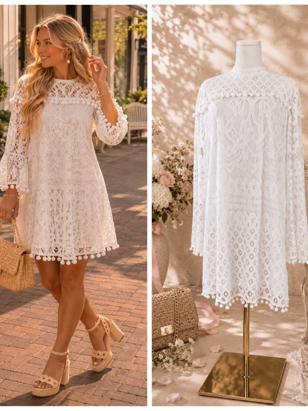 Boutique Southern Lace Dress